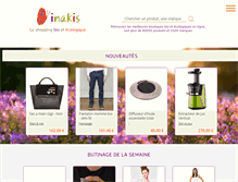 Tablet Screenshot of inakis.fr